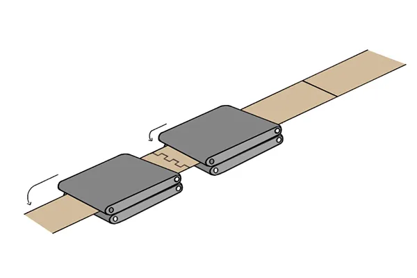 Delivery Conveyor with Counter
